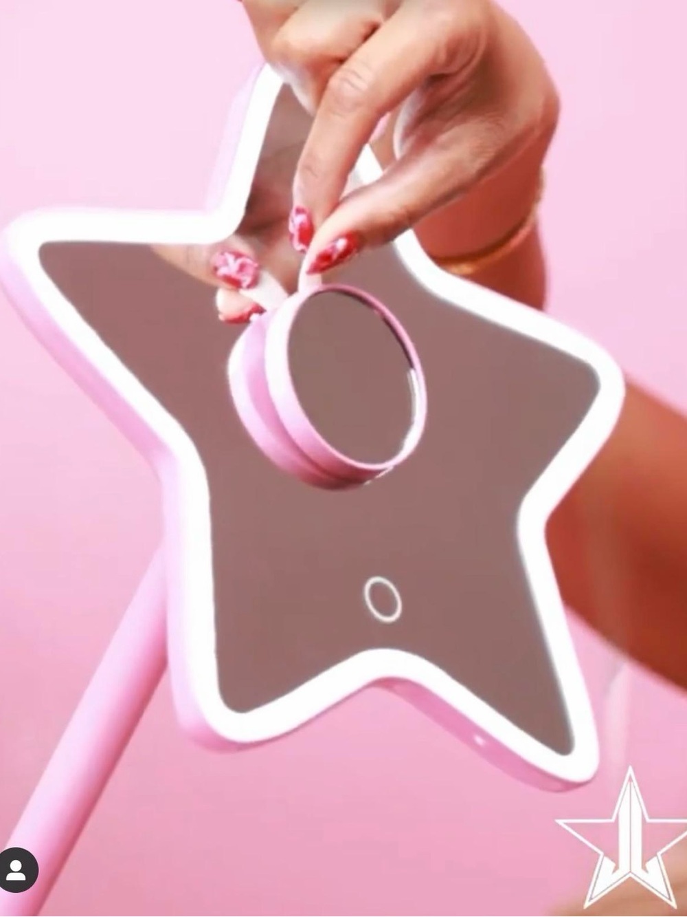 ISO ⭐️ Jeffree Star LED Mirror with Detachable Magnifier